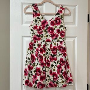 Short floral dress